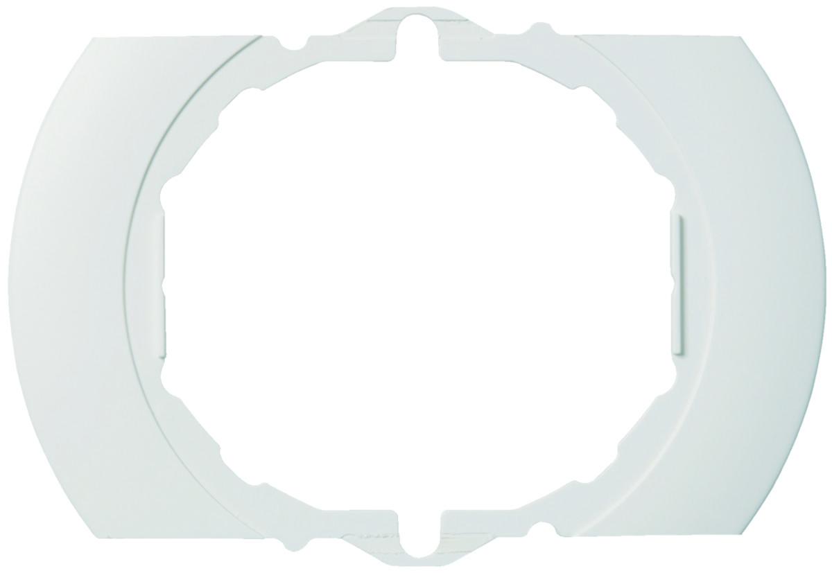 Middle part for the wall paper protector for flush-mounted Renova devices when more than 2 devices are mounted in combination. - WALL PAPER COMB MOUNT MID W WDE011502