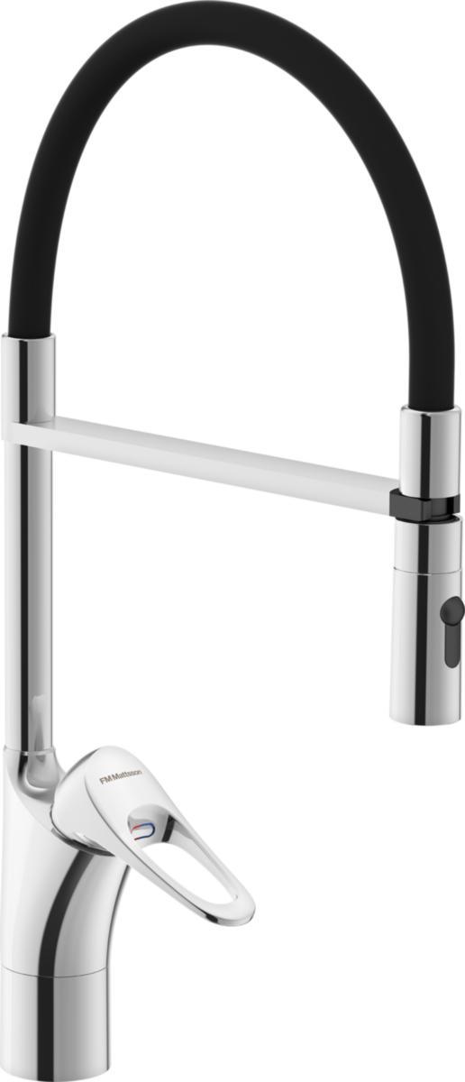 Kitchen mixer 9000XE Flexi, FMM - FMM 9000XE KITCHENMIXER FLEXI SPOUT, CHROME, 3/8"