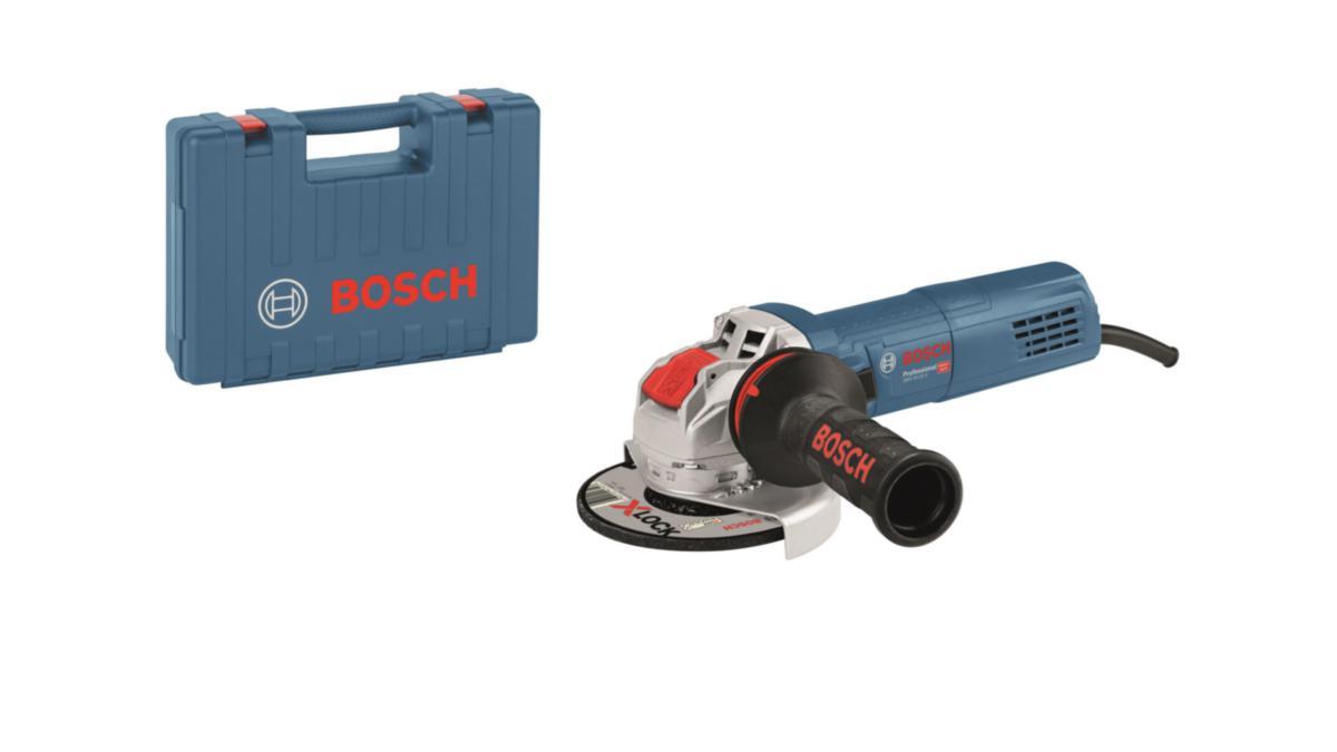 Vinkelslipmaskin Bosch GWX 9-115 S Hantverkarväska - VINKELSLIP BOSCH GWX 9-115 X-LOCK VÄSKA 900 W 125 MM