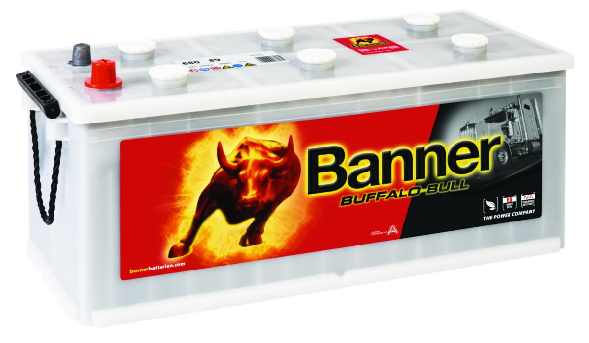 Startbatteri Banner Buffalo Bull - STARTBATTERI 12V 180AH BANNER BB 68089