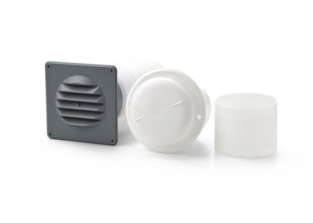 Blockventil 446 - BLOCKVENTIL HABO 440 GRÅ/VIT PLAST