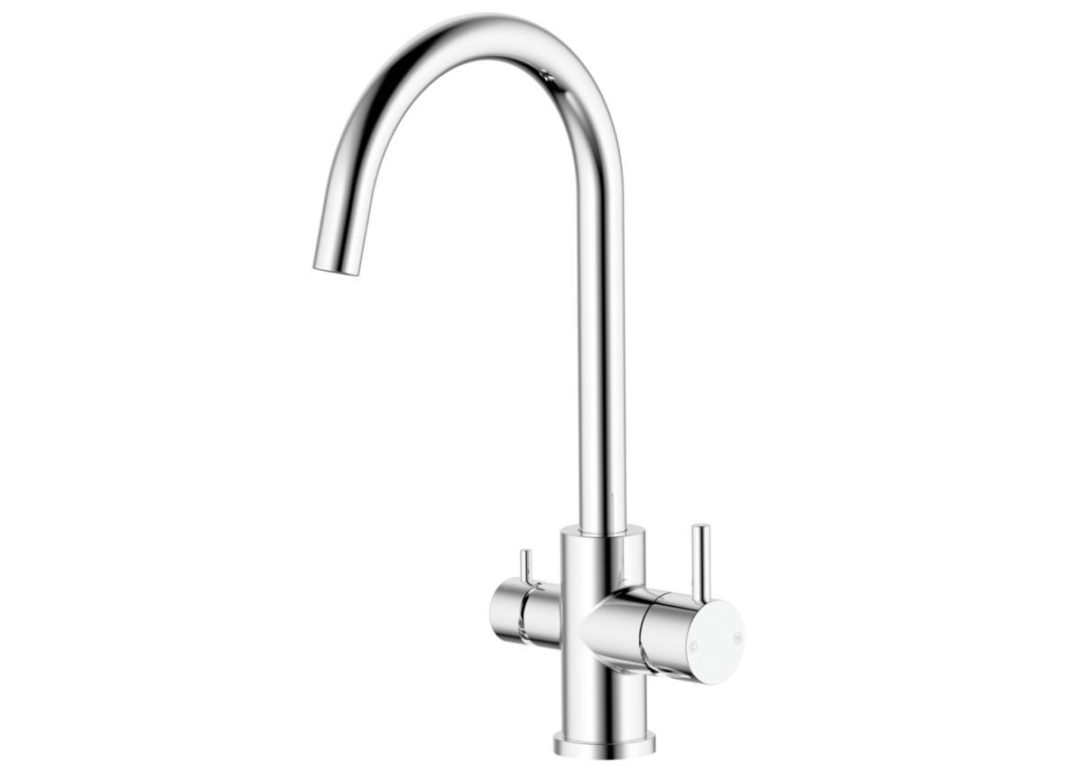 Kitchen Mixer Azur I ECO Chrome, a-collection - KITCHEN MIX. AZUR ECO I CHROM W. DISHWASHER CONNECTION