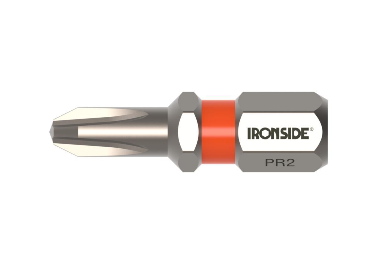 Bits Ironside för Phillips krysspår nedsvarvat - BITS IRONSIDE PH2R 10-PACK LÄNGD 25MM 201725/203356