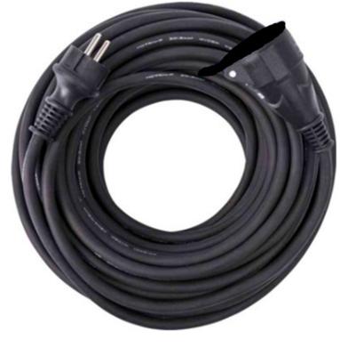 VONROC Enrouleur de câble PRO 50 m – IP44