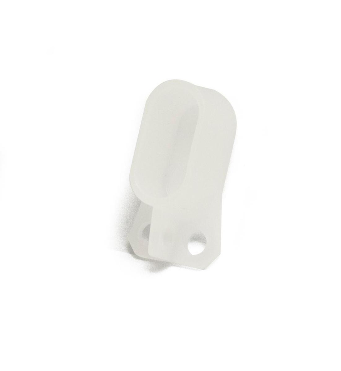 End stop for rail C3115-5 - END STOP HABO 3115-5 WHITE SB2