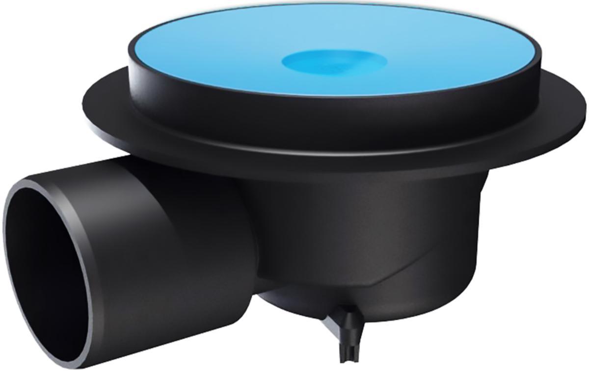 Golvbrunn DN 75 sidoutlopp låg, Vieser - VIESER LÅG GOLVBRUNN DN75 LÅG MODELL