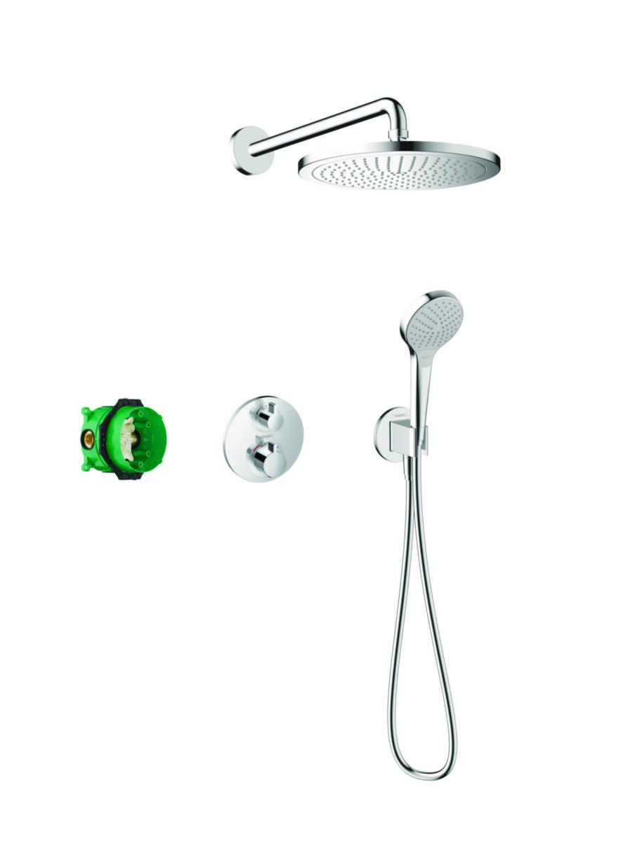Inbyggnadspaket Croma S280 1jet med Ecostat S, Hansgrohe - HANSGROHE INBYGGNADSPAKET TAK CROMA S280 1JET M.ECOSTAT S KR