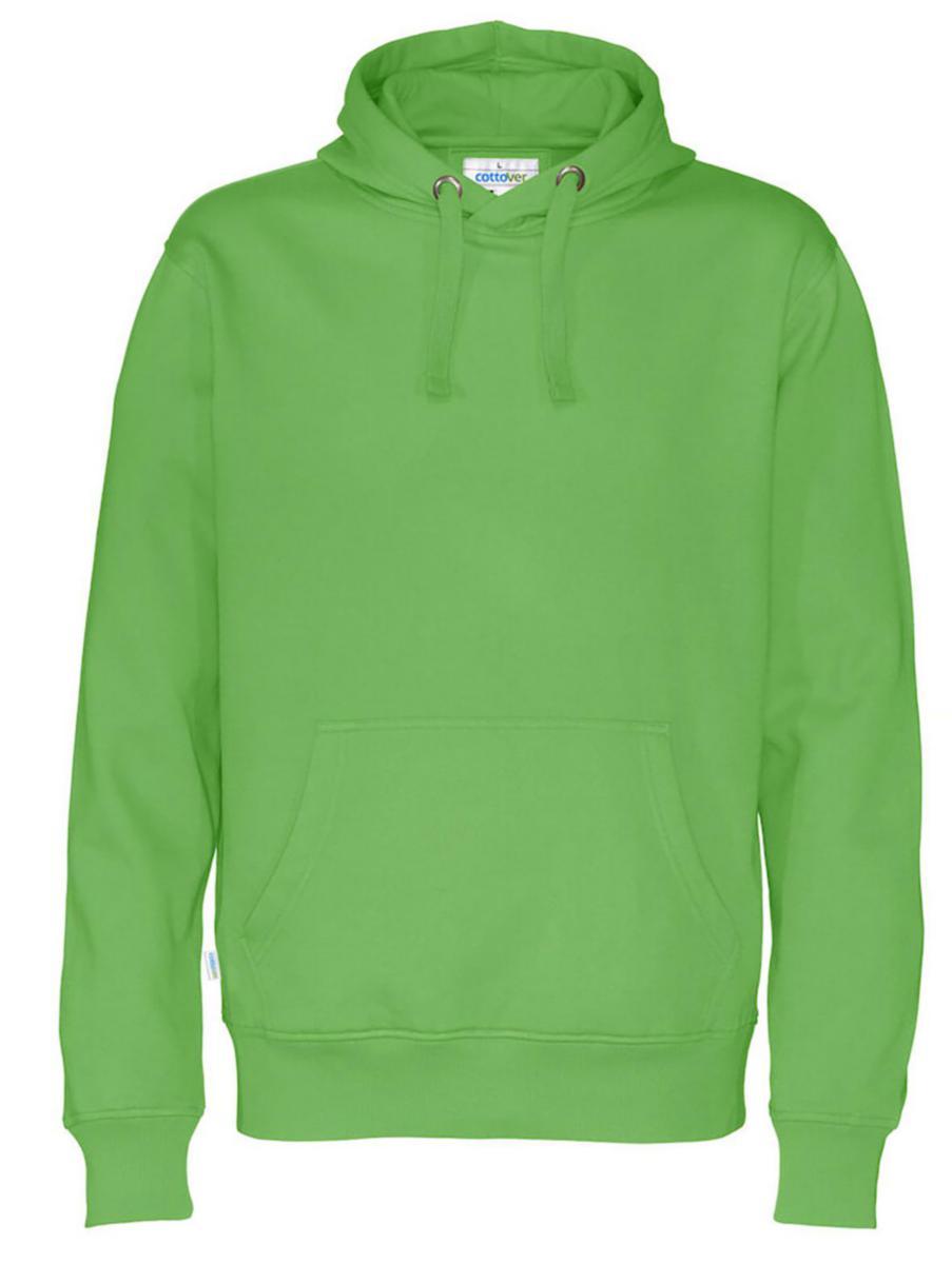 Hoodtröja Cottover 141002 - HOODTRÖJA HOOD MAN GRÖN 4XL