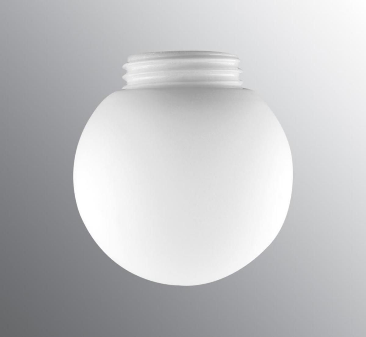 Threaded glass globe, opal, Ifö - GLOBE MATT OPAL Ø150MM T84.5MM 5848484 K