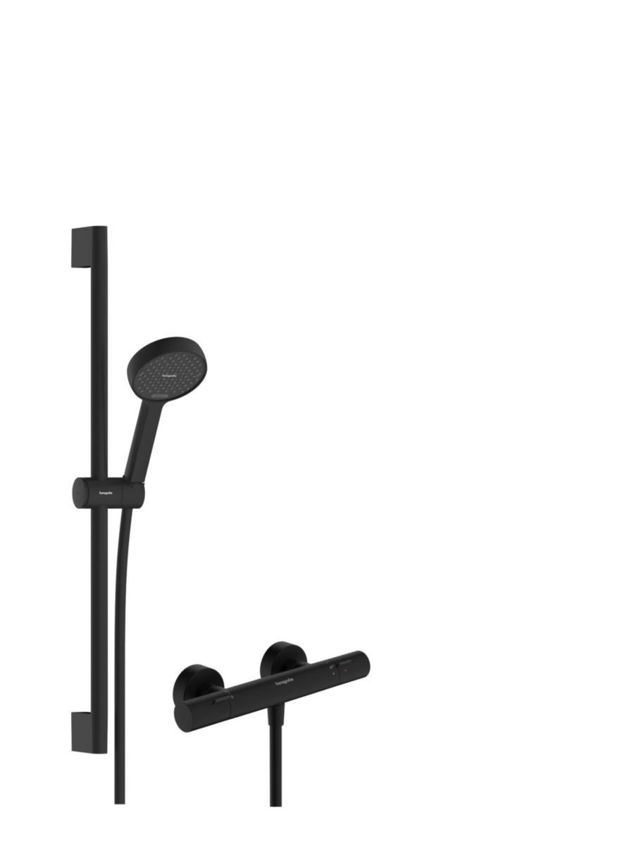 Duschkombination Activera Select S, Hansgrohe - HANSGROHE DUSCHKOMBINATION ACTIVERA SELECT S MATT SVART