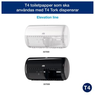 TOALETTPAPPER TORK EXTRA MJUKT T4 PREMIUM 3-LAGS 56 RULLE/BAL