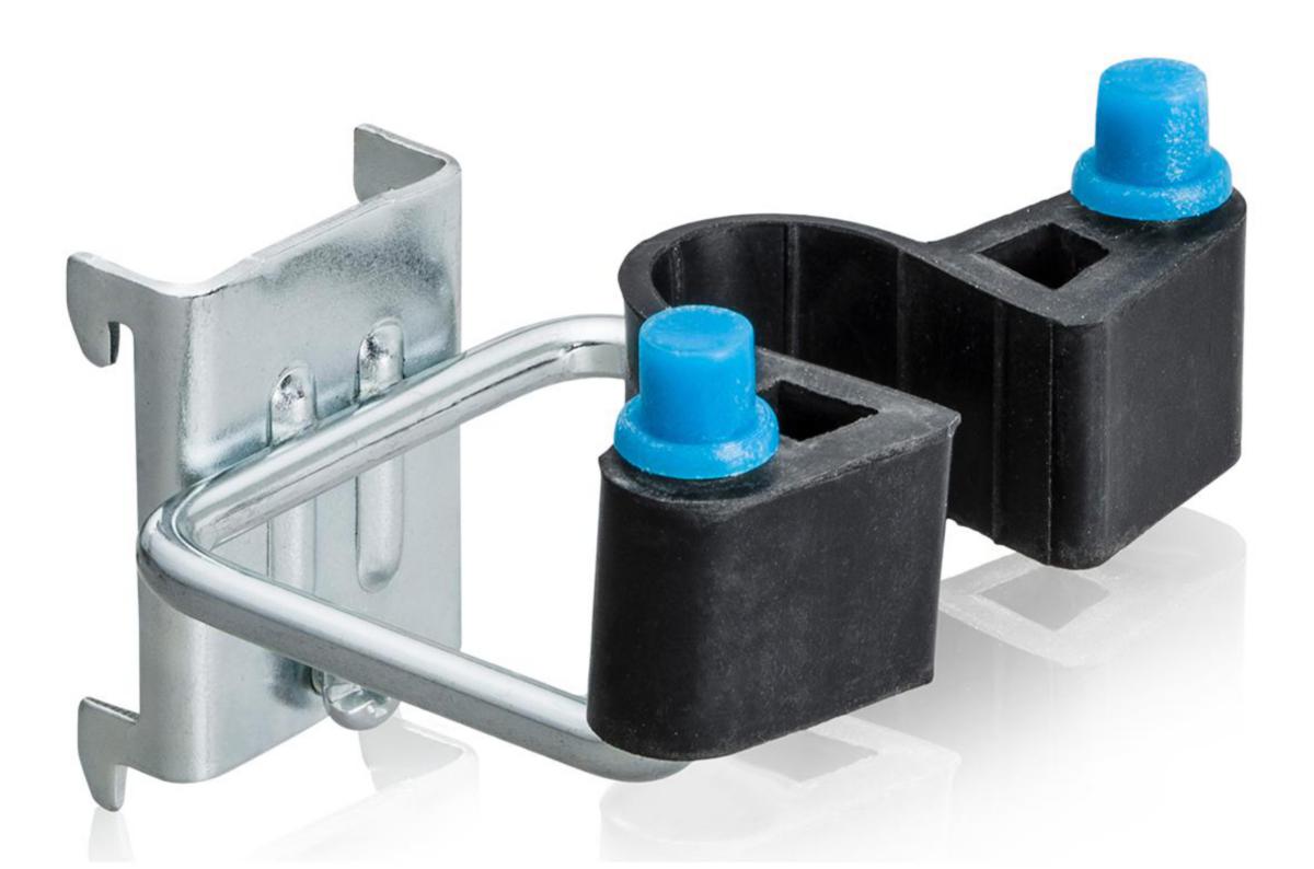 Dubbelkrok WFI Gummiklämma - DUBBELKROK GUMMIKLÄMMA 25X40 MM 5-PACK