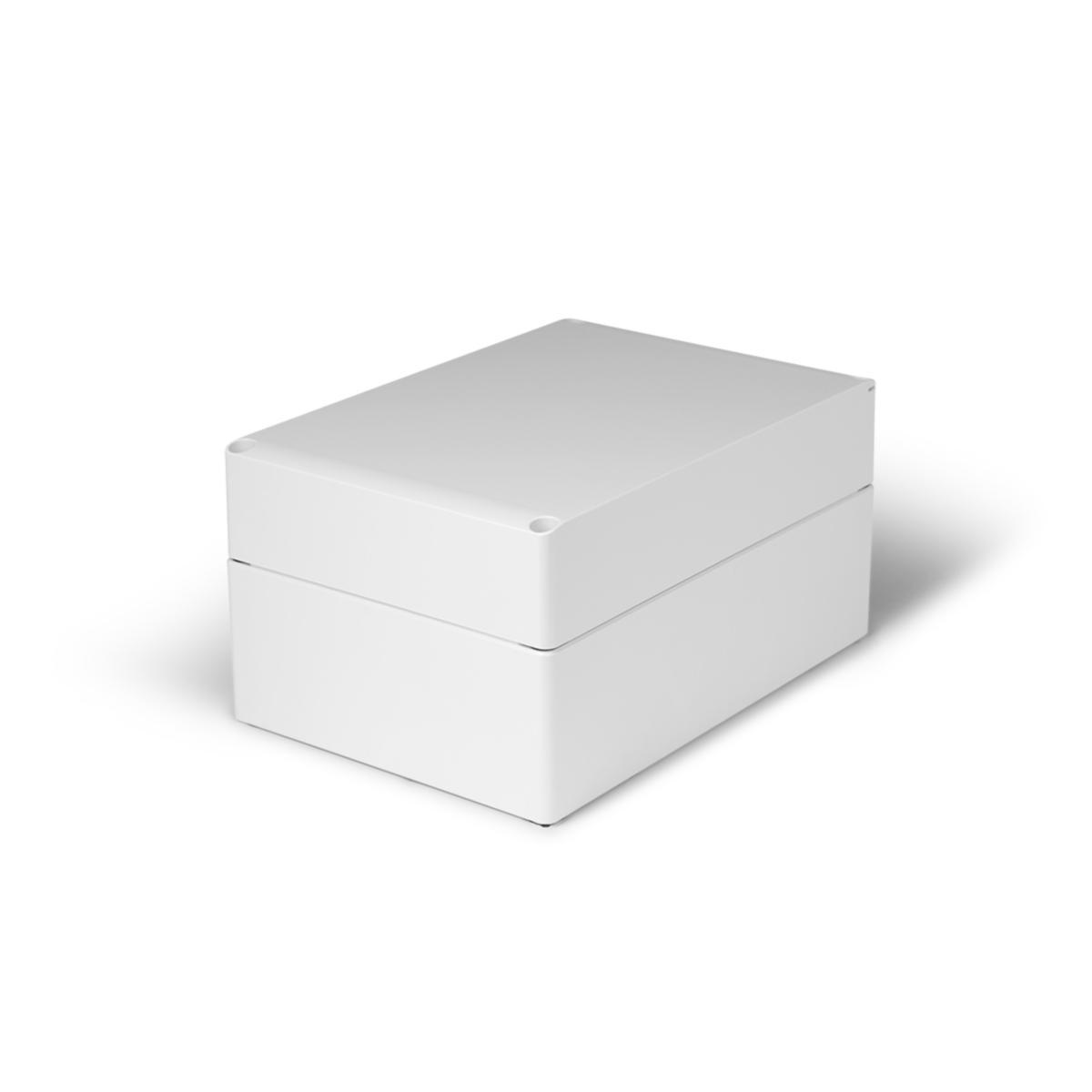 Kapsling Cubo S, ABS, med grått lock släta sidor - APPLÅDA GL ABS SLÄT175X250X125 SABP182513HG