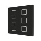 Tryckknapp FLAT Svart