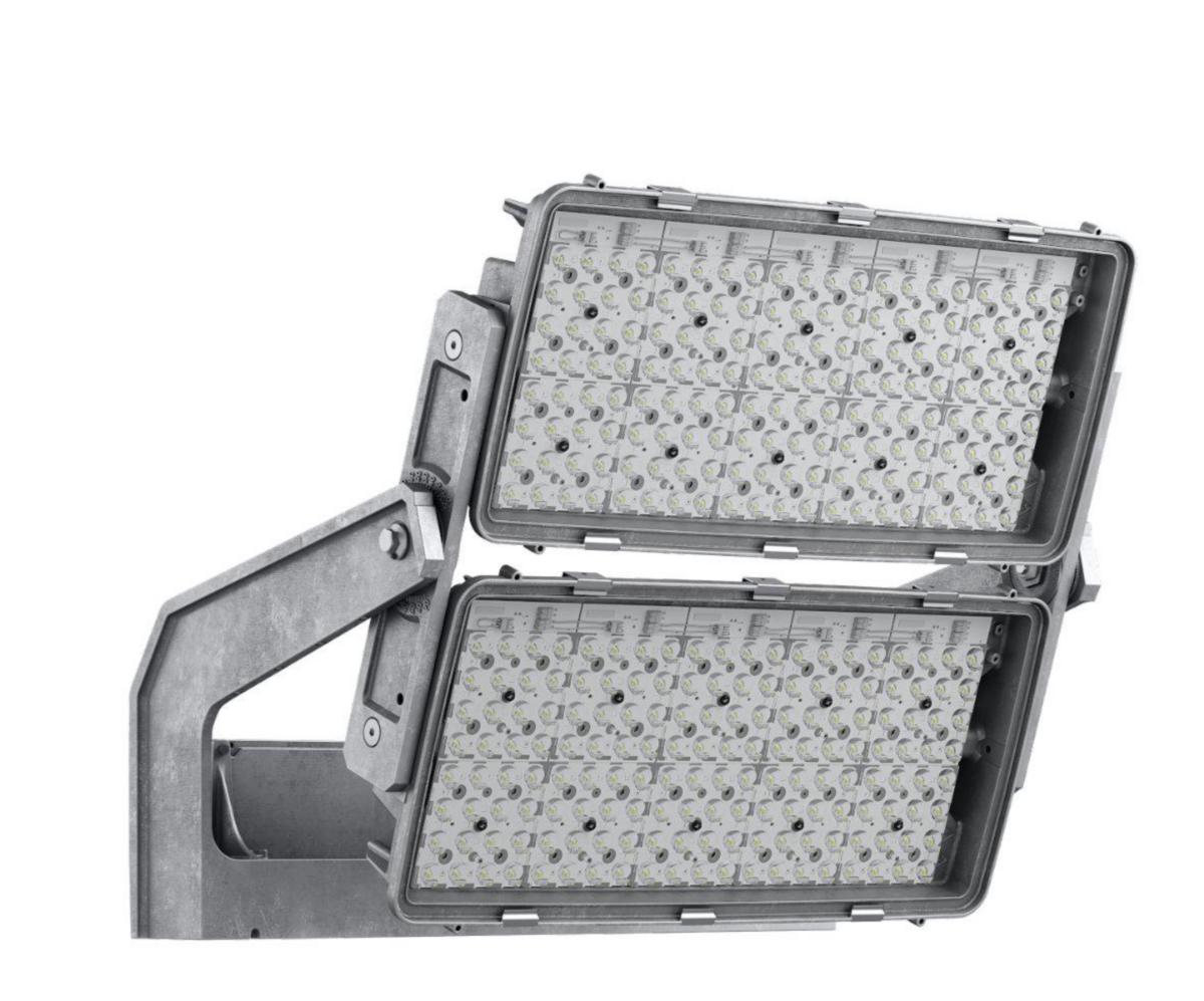 Strålkastare FL11 - STRÅLK FL11MX PL33T 2 MOD REMOTEDA2 1022W 141620LM