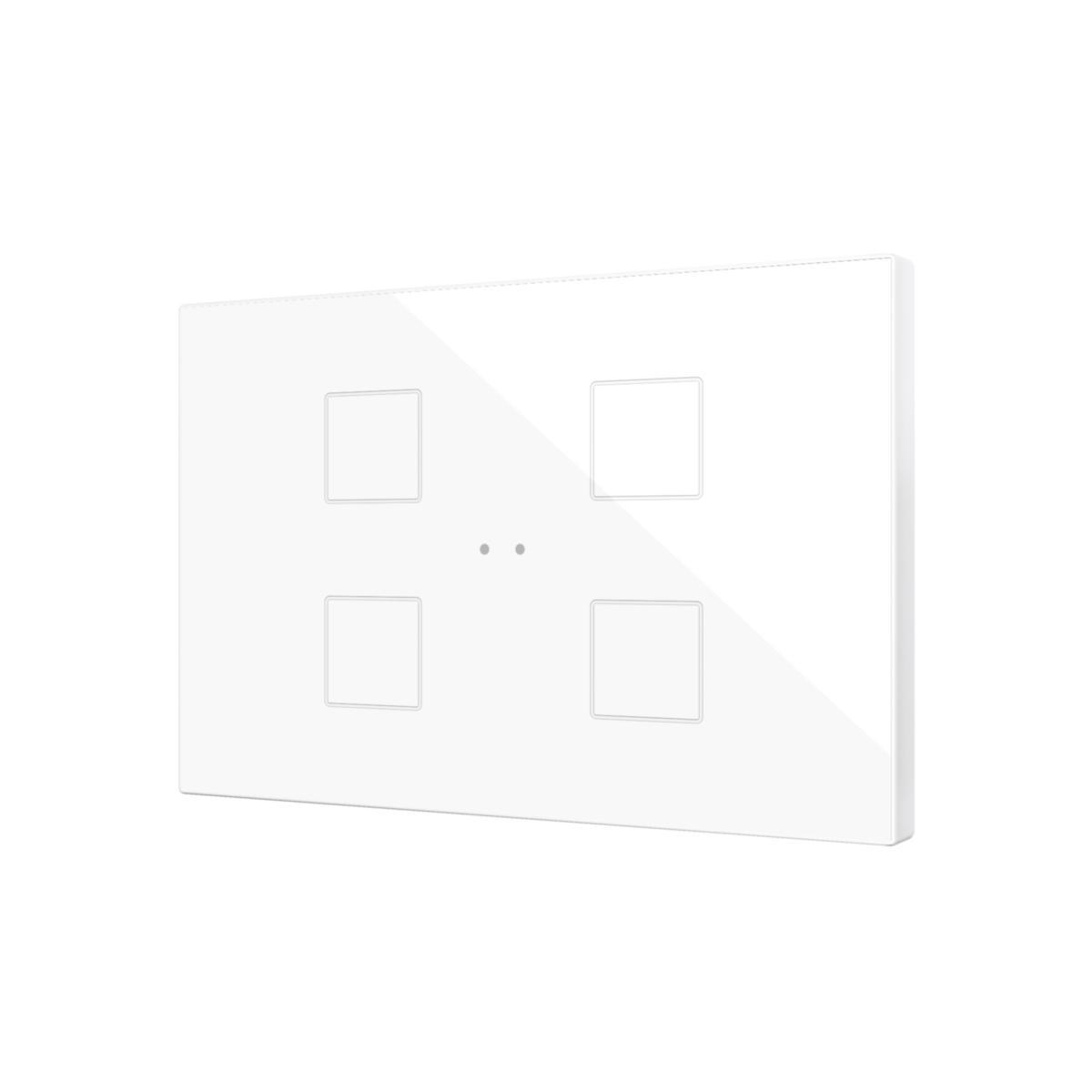 Tryckknapp FLAT XL Vit - TRYCKKNAPP FLAT XL X4 VIT