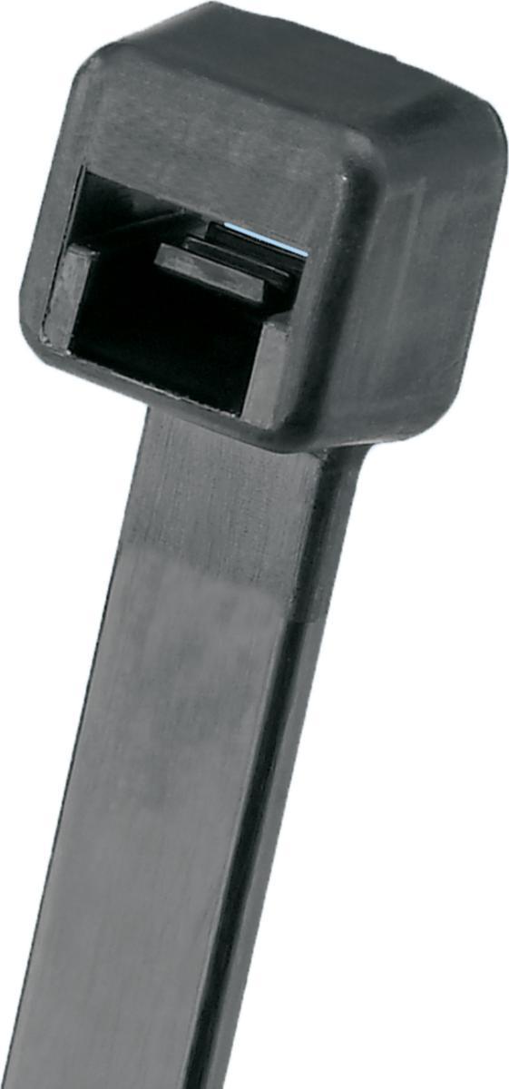 Buntband PLT standard i nylon 6.6 svart - BUNTBAND 142X3,6 SVART PLT1,5I-C0 (100 ST/FRP)