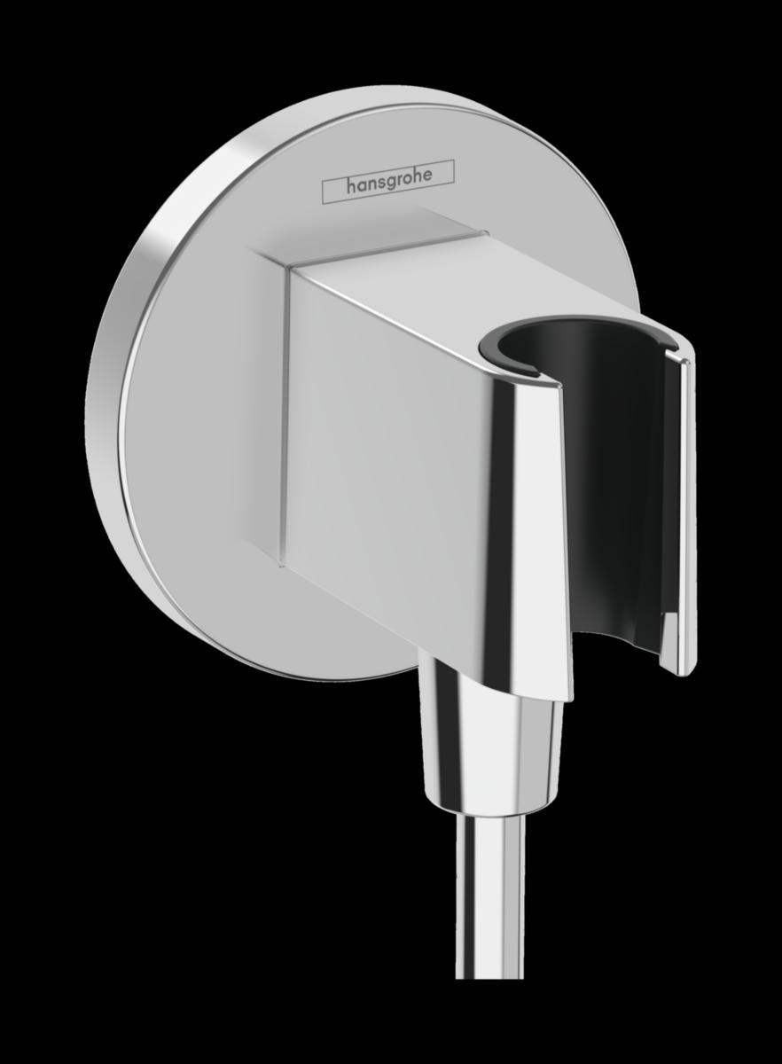 Slangvinkel/Duschhållare Fixfit S med hållare, Hansgrohe - HG SLANGVINKEL/DUSCHHÅLLARE FIXFIT Q KROM
