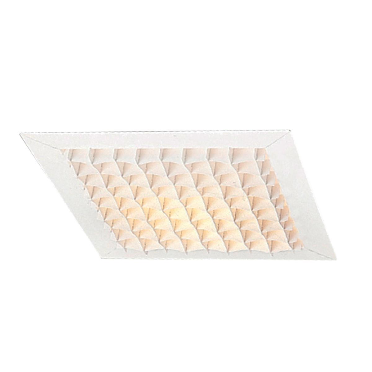 Takfotsarmatur Quattro - TAKFOTSARM 340X340 MM VIT E27 QUATTRO