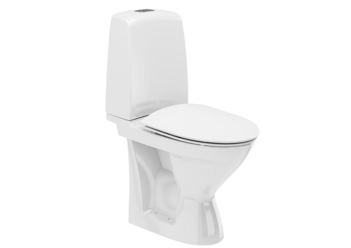 WC chair Spira Rimfree 6262, Ifö - IFÖ SPIRA WC UNIVERSAL 4/2 L HARD SEAT S-C