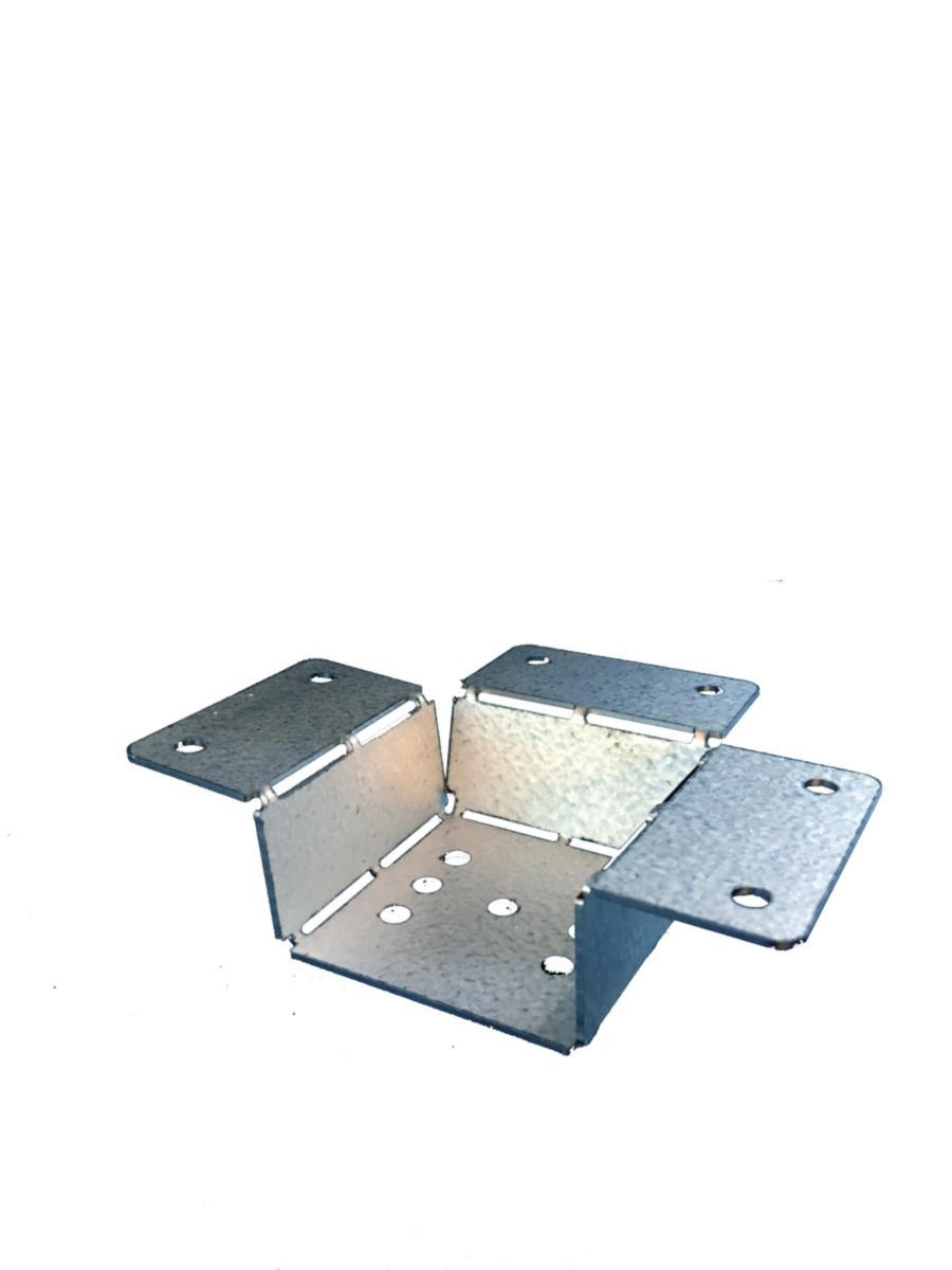 Överliggarfäste, Öckerö - FÄSTE FÖR ÖVERLIGGARE ÖCKERÖ GALV 70X70 MM JABO