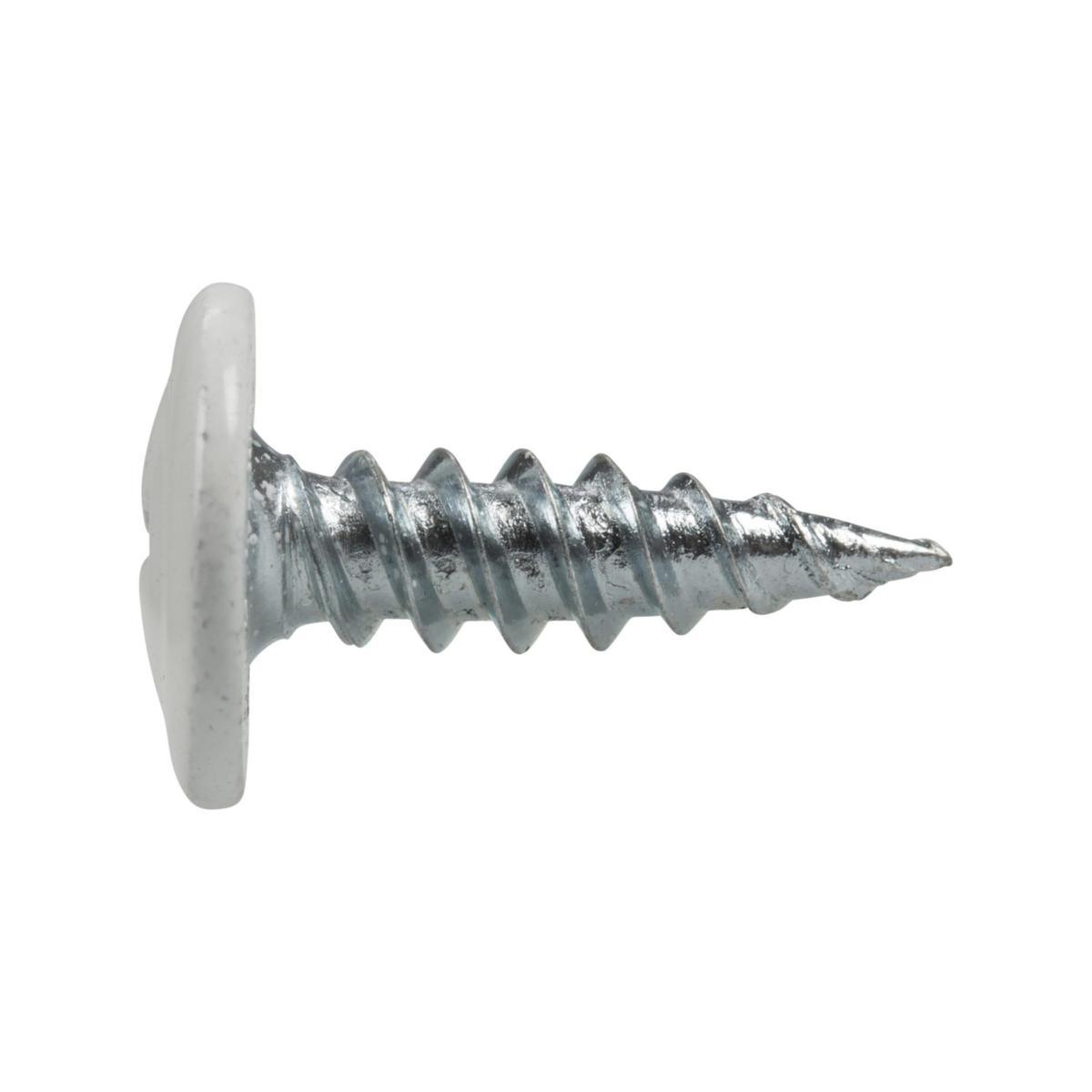 Mounting screw painted FIXX - SCREW FIXX 4.2X14 WHITE 500/FRP