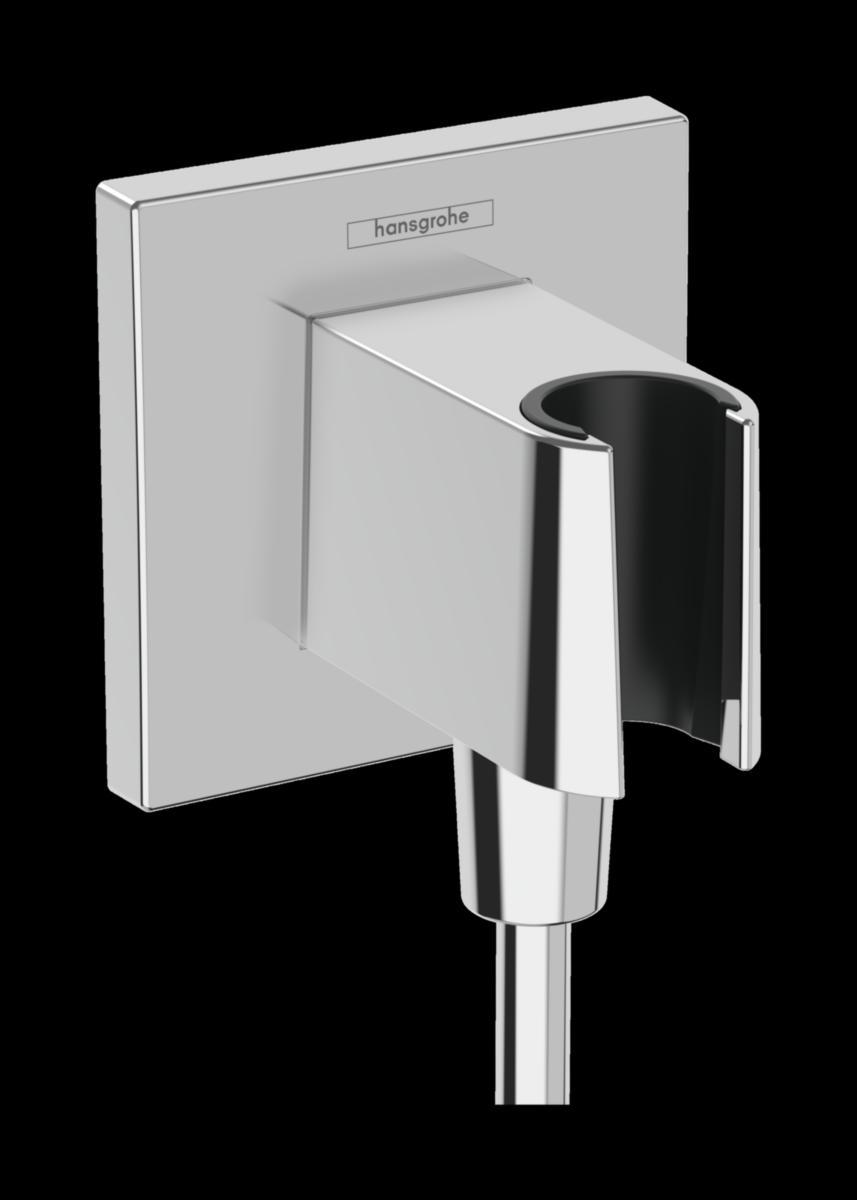 Slangvinkel/Duschhållare Fixfit E med hållare, Hansgrohe - HG SLANGVINKEL/DUSCHHÅLLARE FIXFIT Q KROM