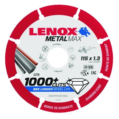 KAPSKIVA LENOX METAL MAX 115MM 1.3X22.2MM DIAMANT 1-PACK