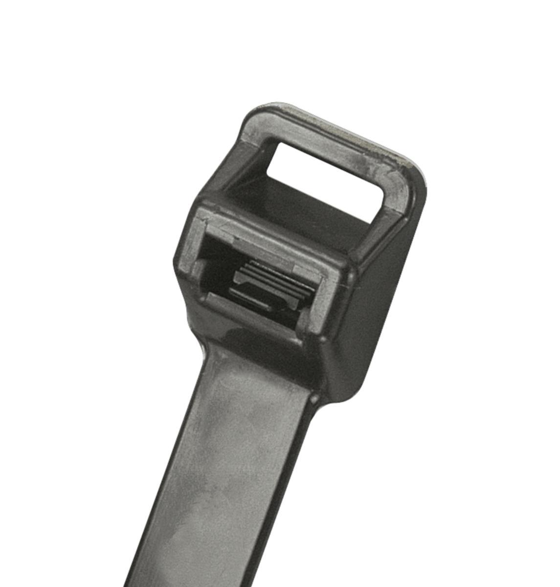 Buntband PRT kraftigt, öppningsbart buntband Nylon 6.6 svart - BUNTBAND 511x12,7 SV PRT5EH-C0 100 ST/FRP