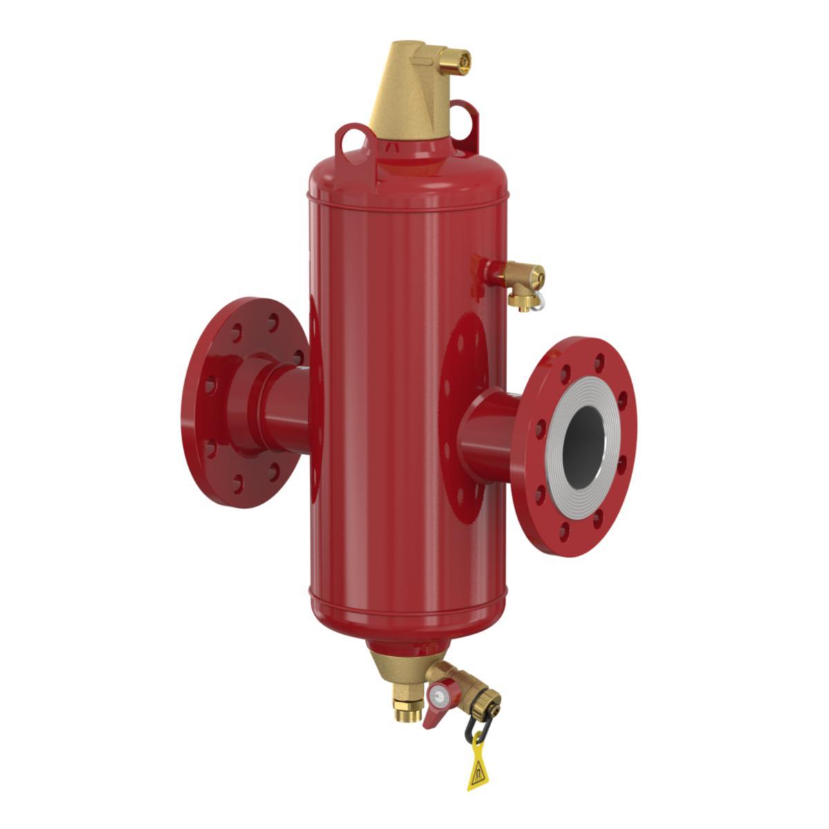 Avluftare/Smutsavskiljare Clean Smart Fläns, Flamco - DN65 FLAMCOVENT CLEAN SMART FLÄNSAD 4-HÅL SMUTSAVSK/AVLUFT