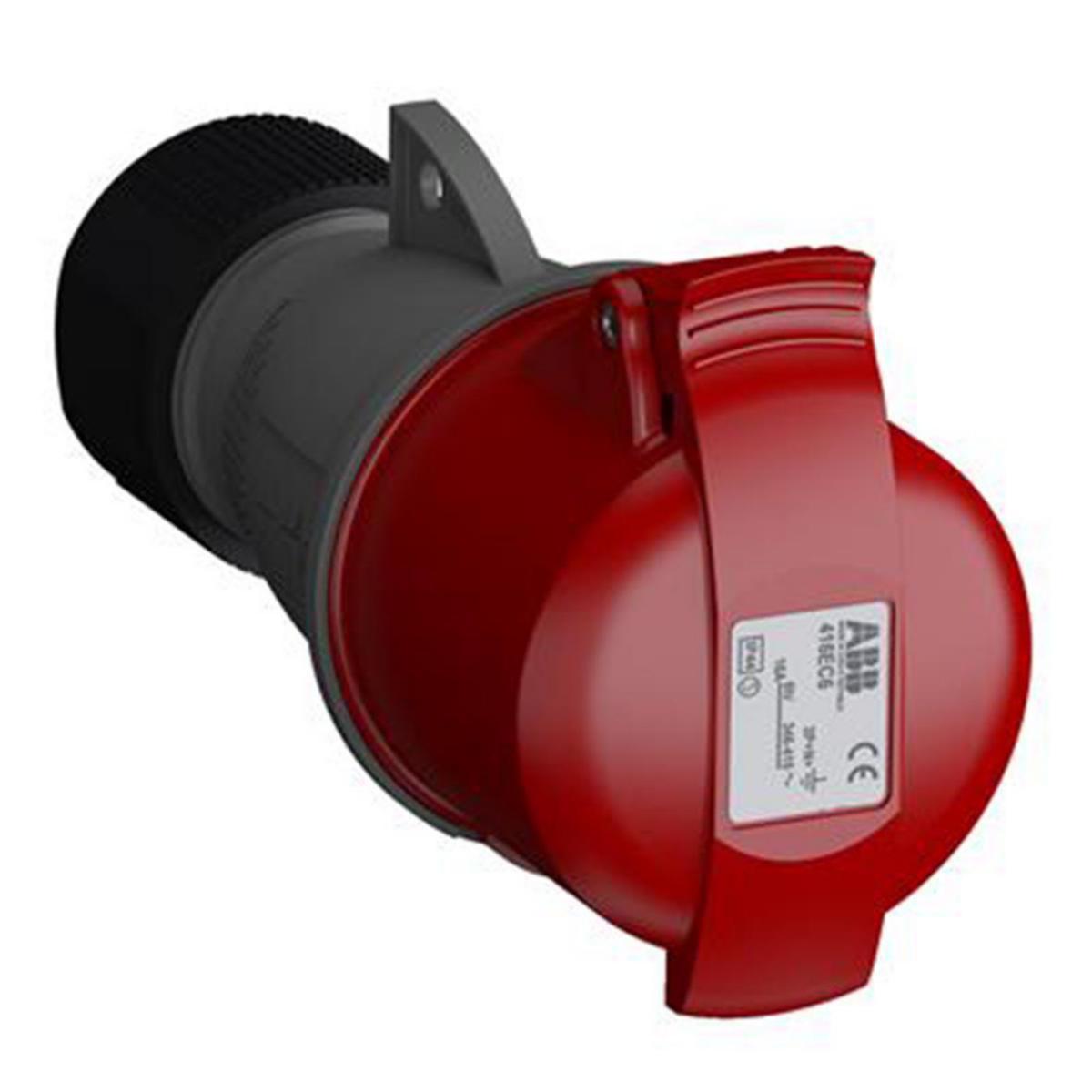 Coupler socket, IP 44, 16A, - 416EC6 2CMA102023R1000
