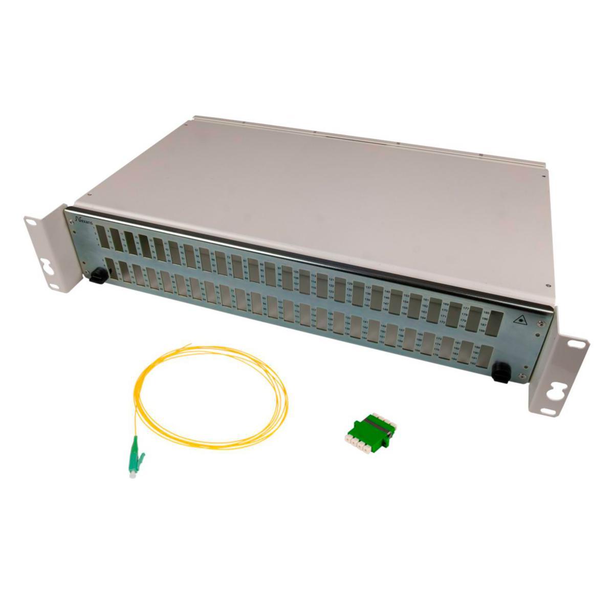 Fiberpanel ODF 19"1U LC/APC - ODF 19" 192 LC/APC FIBERSVANS 48233409-000-00