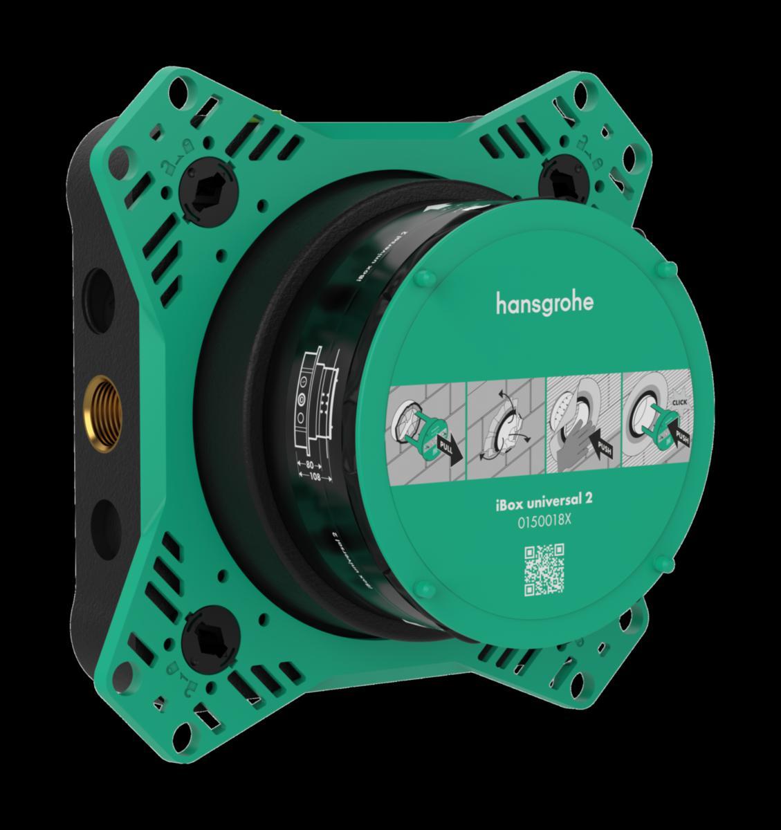 Inbyggnadslåda AX iBox universal, Hansgrohe - HANSGROHE INBYGGNADSLÅDA HG IBOX UNIVERSAL 2 INB.DEL