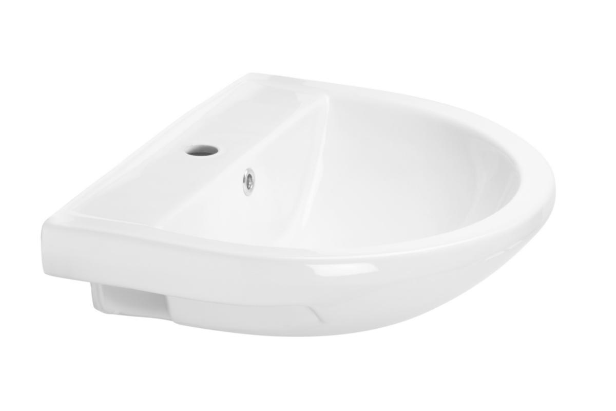 Washbasin for bolt and bracket mounting, a-collection - A-COLLECTION WASHBASIN 2 50X36 FOR BRACKET & BOLT