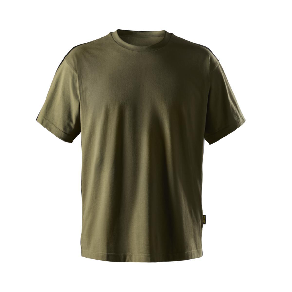 T-shirt Snickers 2544 - T-SHIRT SNI 2544-3100 KHAKIGRÖN STL 3XL