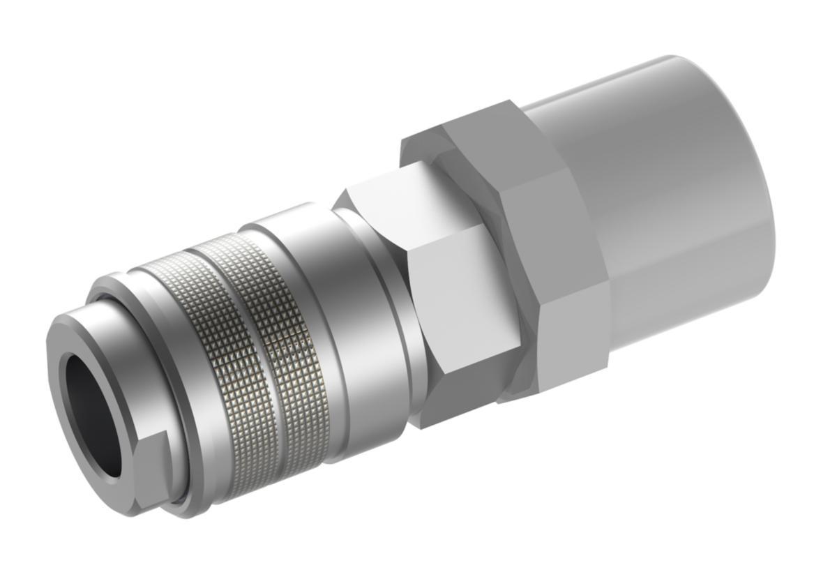 Tryckluftanslutning till renblåsningscentral - TRYCKLUFTANSLUTNING