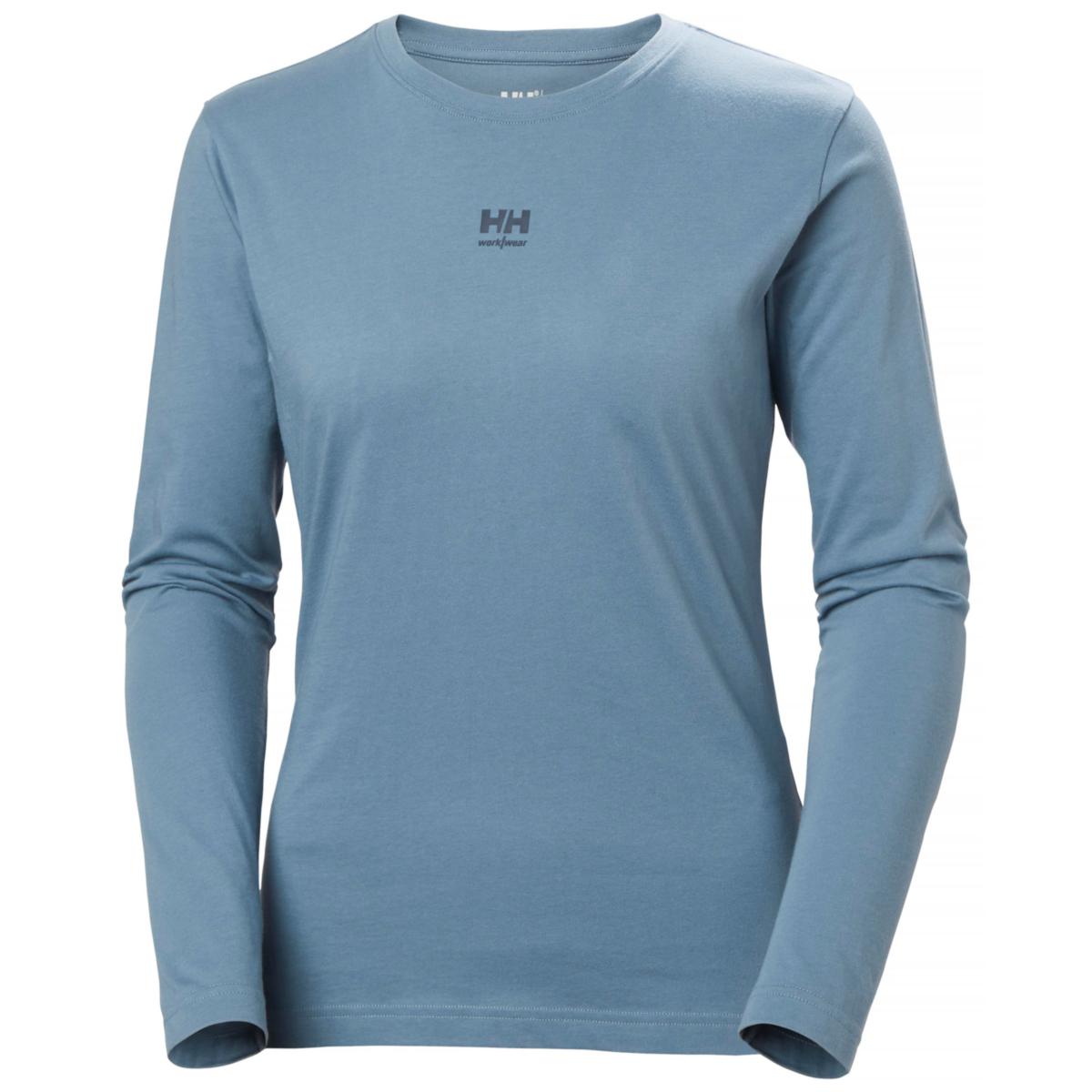 Tröja Helly Hansen 79288 Classic Logo Dam - T-SHIRT HH 79288-580 LOGO BLÅ DAM STL M
