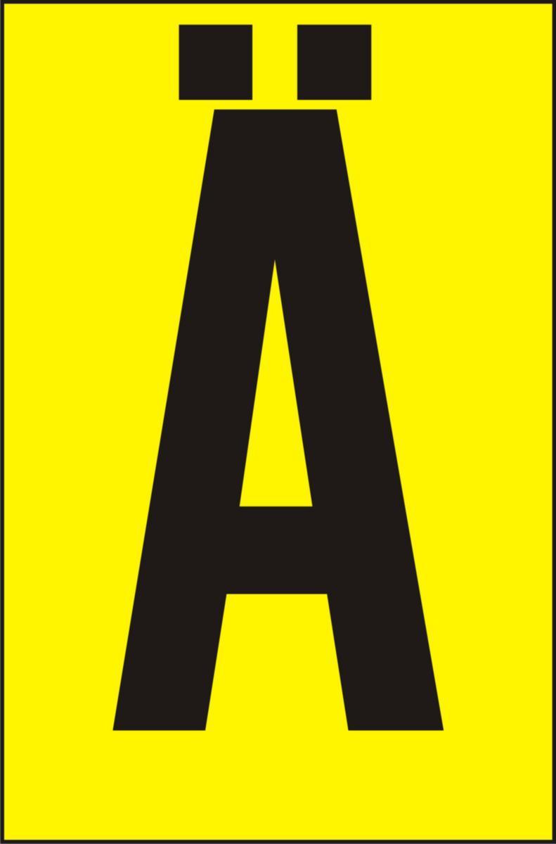 Märksystem R5000, Siffror, bokstäver och tecken - MÄRKTECKEN Ä R5000