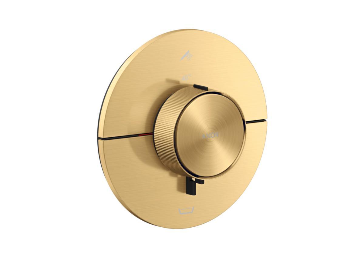 Inbyggnadsblandare AXOR ShowerSelect ID Round, Hansgrohe - HANSGROHE INBYGGNADSBL. AXOR SHOW.SEL ID ROUND BO.GULD-OPT