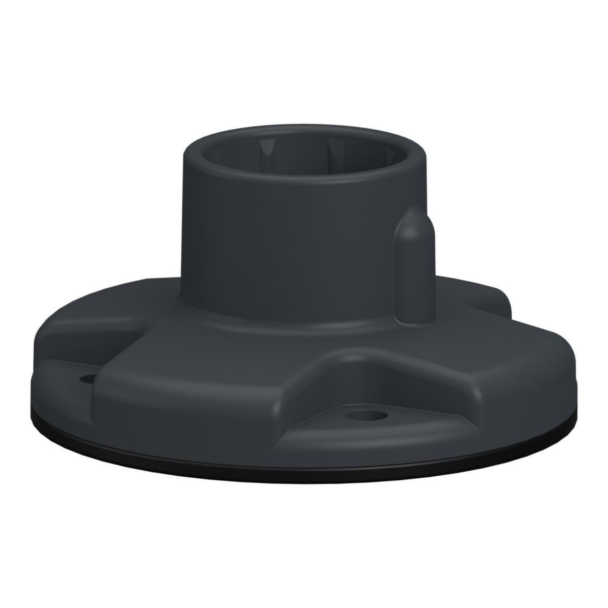 Fixing plate XVB7C - Plastic fixing plate in grey