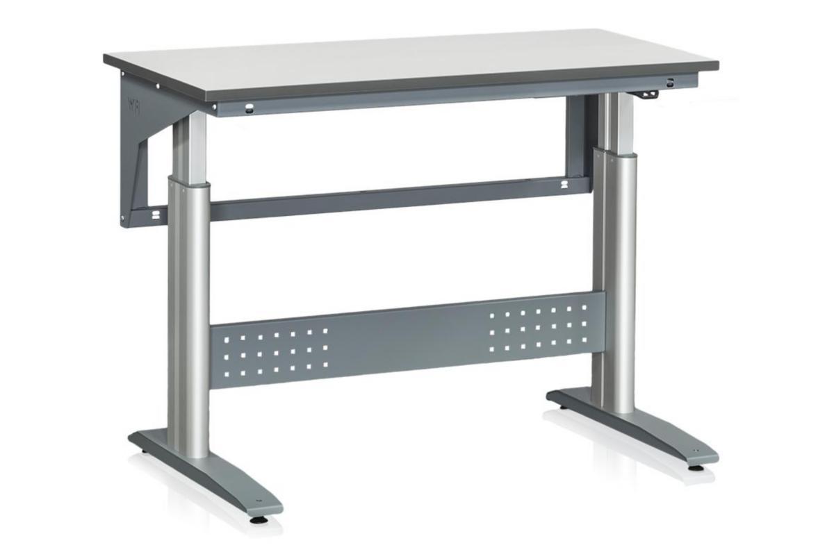 Bordsstativ WFI W 250 grå laminat - ARBETSBORD WFI W 250 1200X600 MM GRÅ LAMINAT