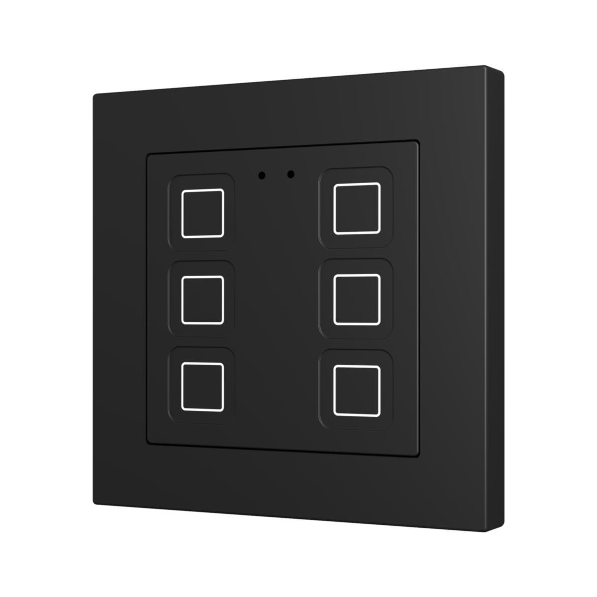 Tryckknapp TECLA 55 Svart - TRYCKKNAPP TECLA55 X6 SVART