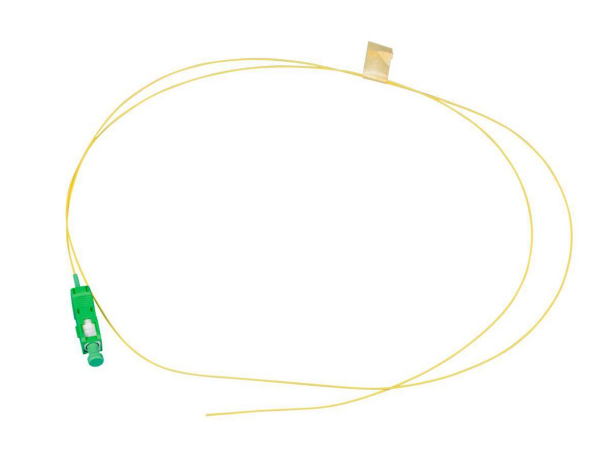 Fibersvans Pigtail G657 singelmode, Skanova - PIGTAIL GUL G657 SC/APC 1M TSRA9060163