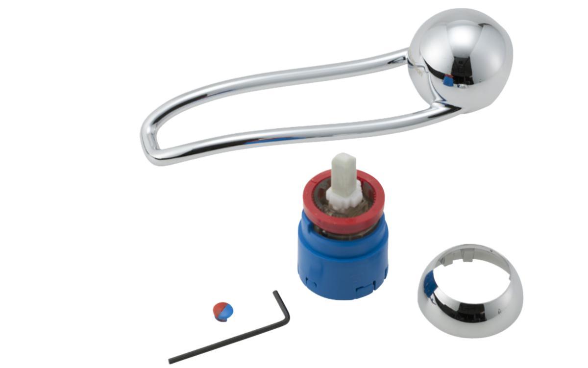 Manöverdel till ettgreppsblandare 9000-serien, FMM - MANÖVERDEL FMM 5930-6000 MJUKSTÄNGANDE BF. 145 FKR