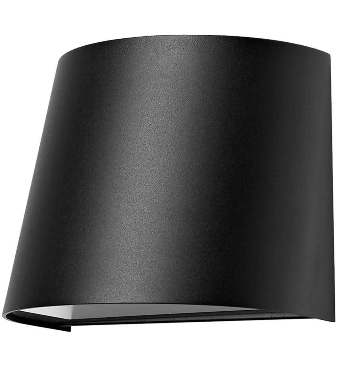 Väggarmatur Mini LED - VÄGGARMATUR 468 SVART LED MINI