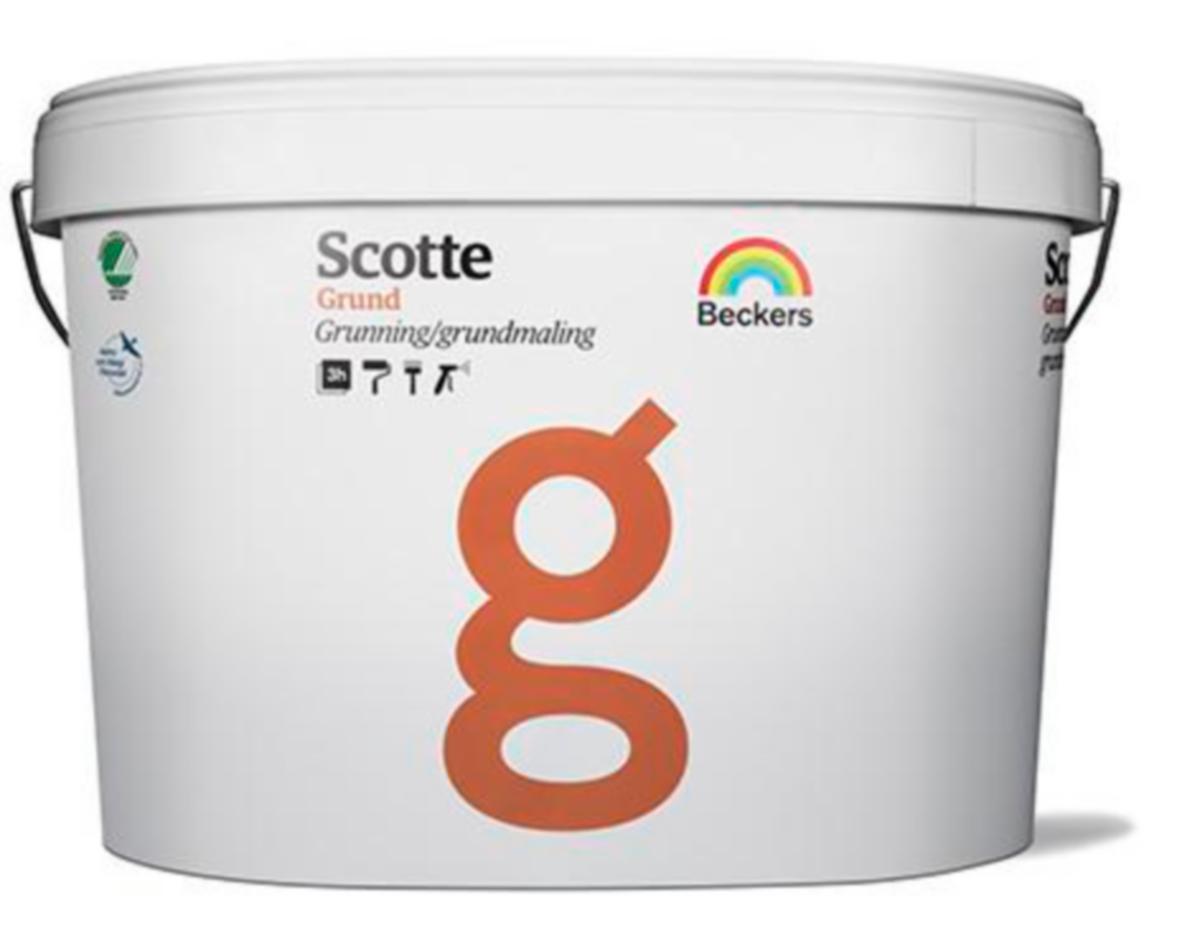 Scotte Grundfärg - GRUNDFÄRG SCOTTE VIT OVAL 10 L