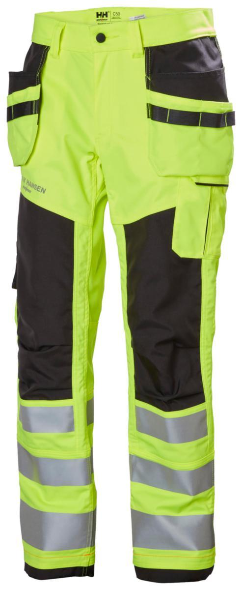 Hantverksbyxa Helly Hansen 77423 Alna - HANTVERKSBYXA HH 77423-369 GUL VARSEL KL2 ALNA 2.0 D104