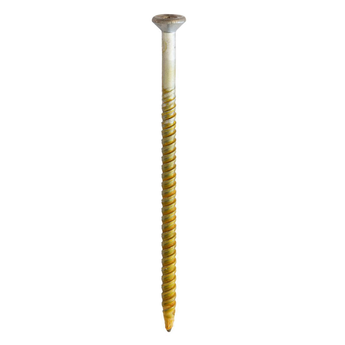 Spikskruv plastbandad 16° A2 Rostfri - SPIKSKRUV PLASTBANDAD 16° 2.8X65 A2 ROSTFRI 1200/FRP