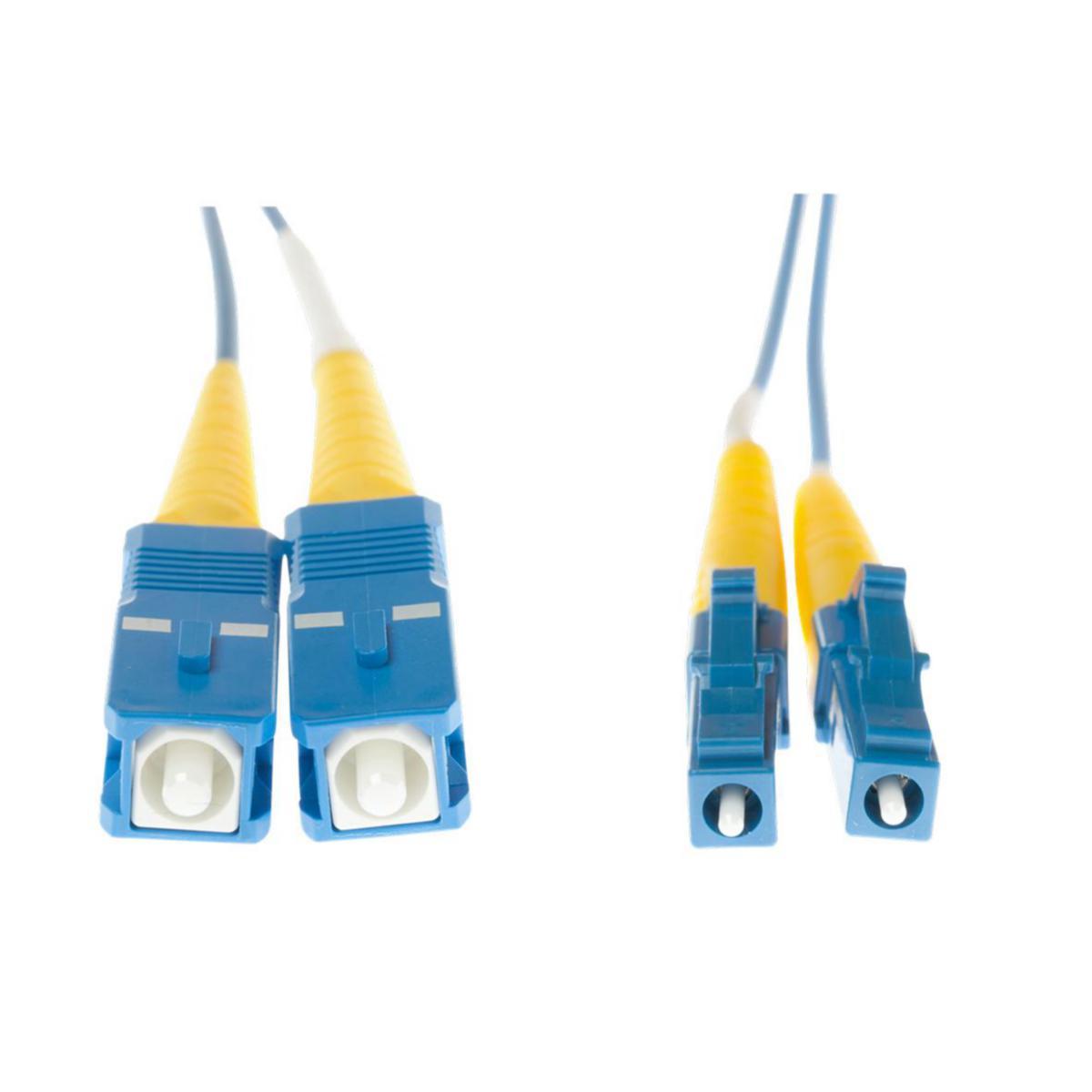 Fiberkablage SM SC/UPC-LC/UPC Blå. 2/TSRA906154. Skanova - KABLAGE SC/UPC-LC/UPC DPX 30M 2/TSRA906154/30M