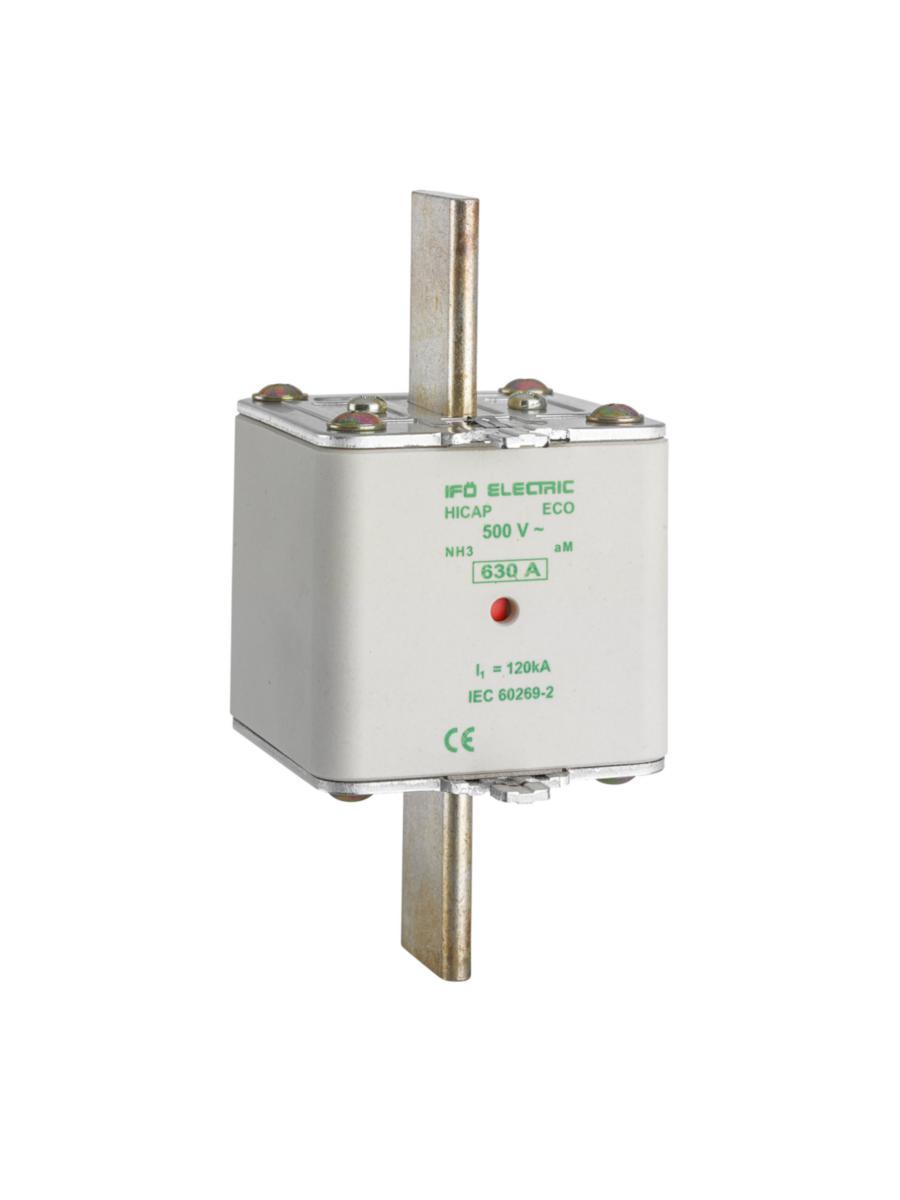 Knivsäkring Hicap ECO, aM, NH3 - KNIVS HICAP ECO AM 3/630 aM 690V *